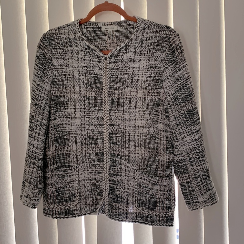 Max Studio tweed blazer